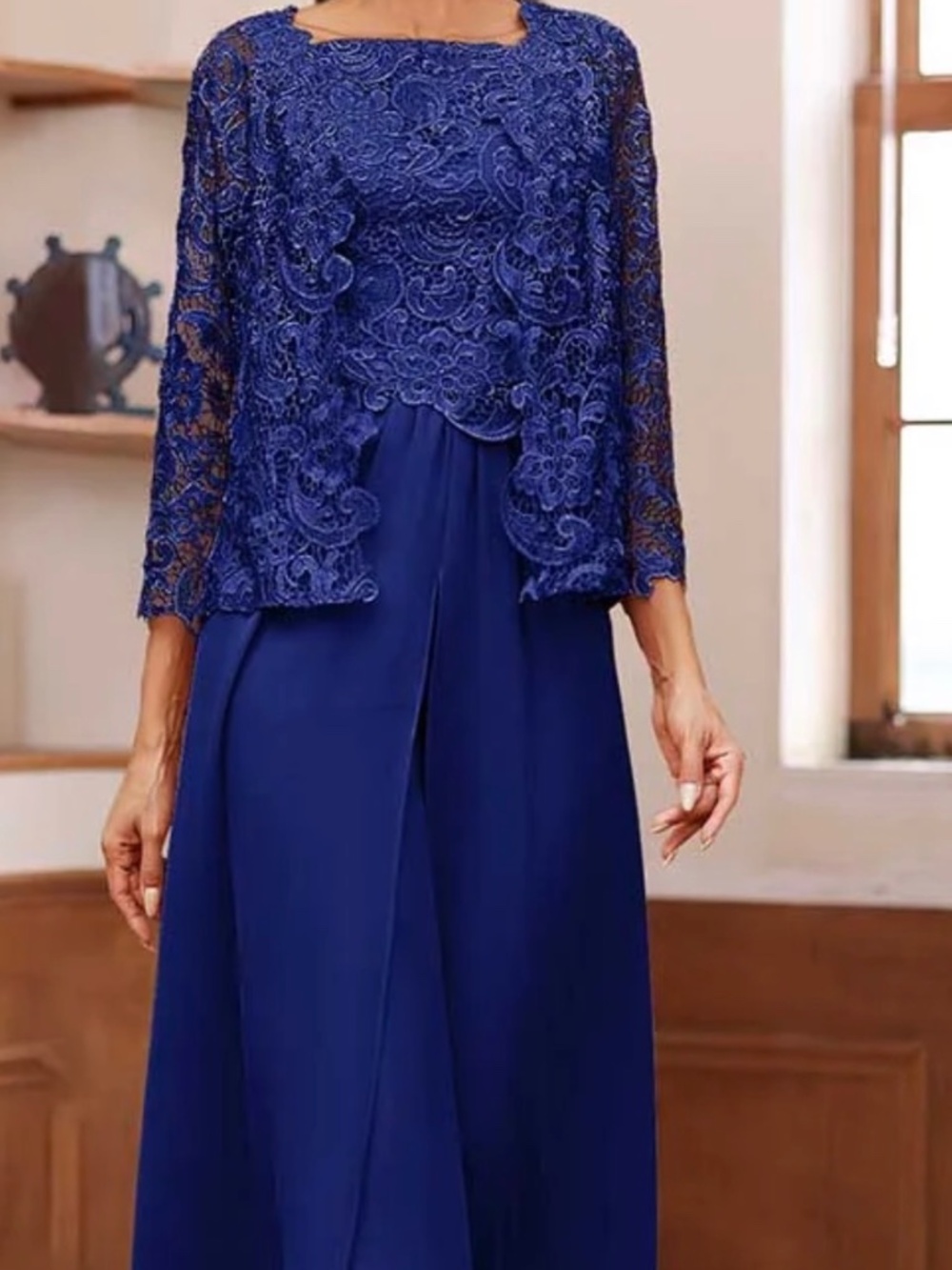 Mother of the Bride or Groom 3-piece pantsuit
